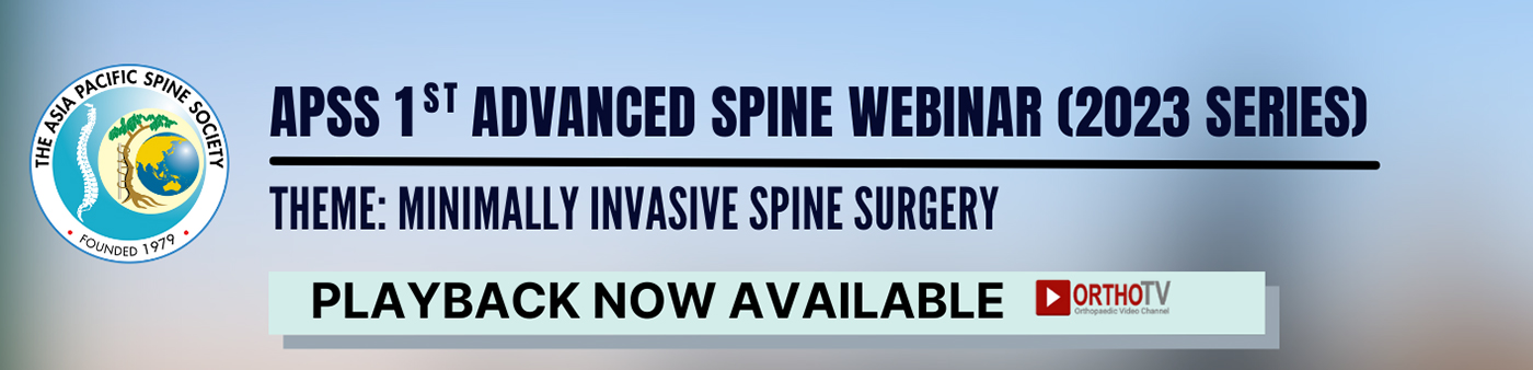 APSS 1st Advanced Spine Webinar