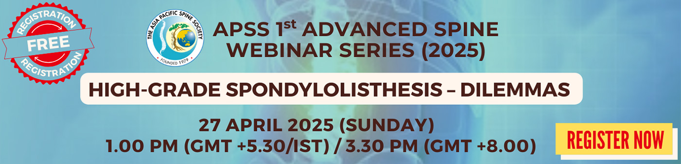 APSS 1st Advanced Spine Webinar 2025