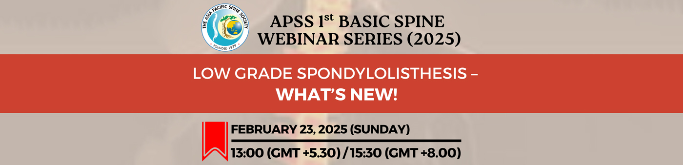 APSS 1st Basic Spine Webinar 2025