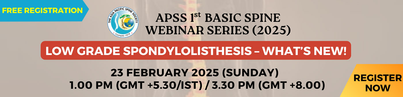 APSS 1st Basic Spine Webinar 2025