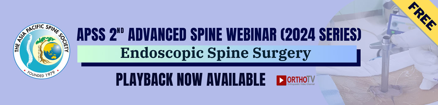 APSS 2nd Advanced Spine Webinar