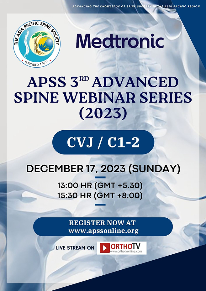 APSS 3rd Advanced Spine Webinar