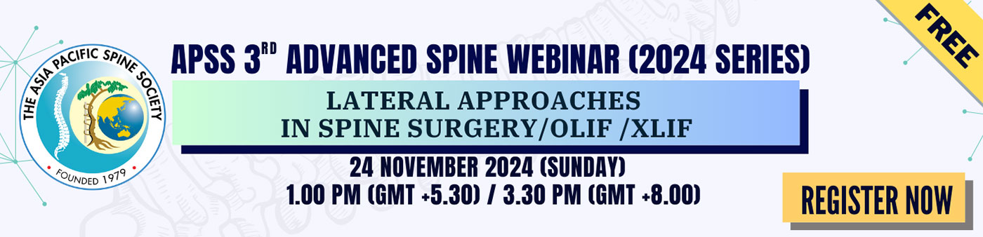 APSS 3rd Advanced Spine Webinar 2024