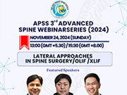 APSS 3rd Advanced Spine Webinar