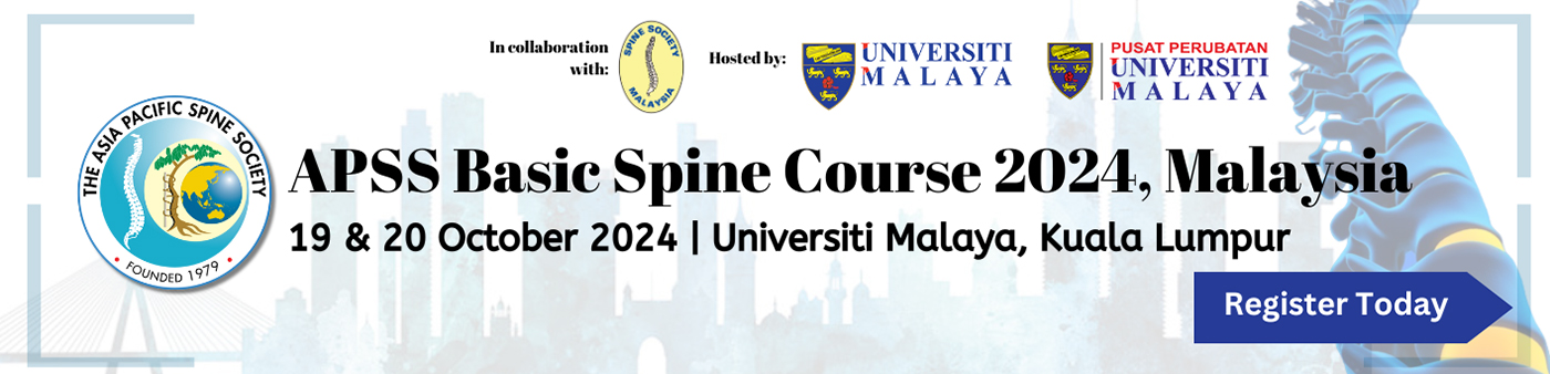 APSS Basic Spine Course 2024 Malaysia