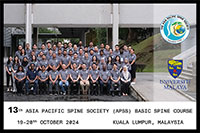 APSS Basic Spine Course 2024 (Malaysia)