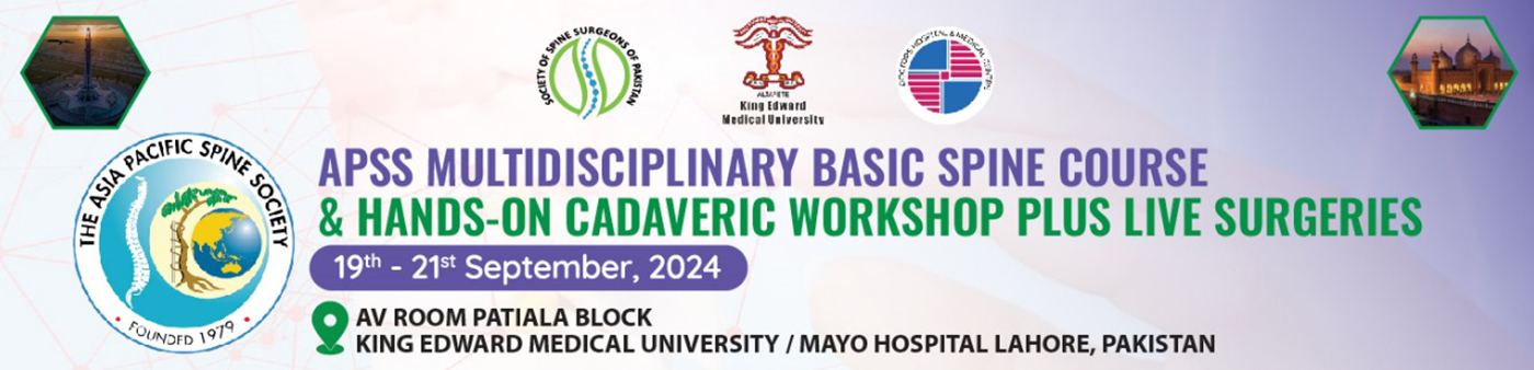 APSS Multidisciplinary Basic Spine Course Pakistan