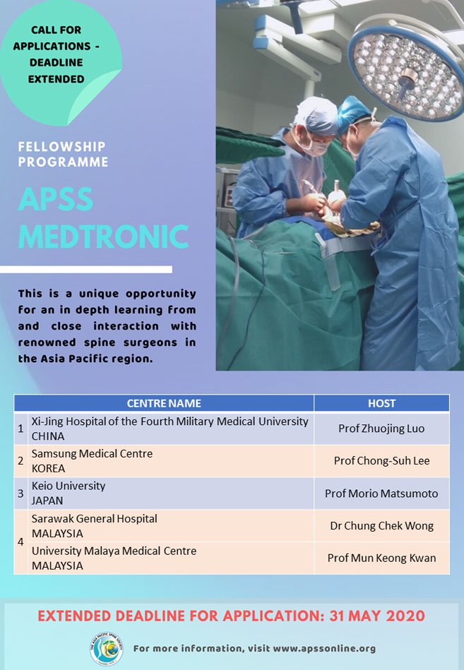 APSS Medtronic Fellowship 2020