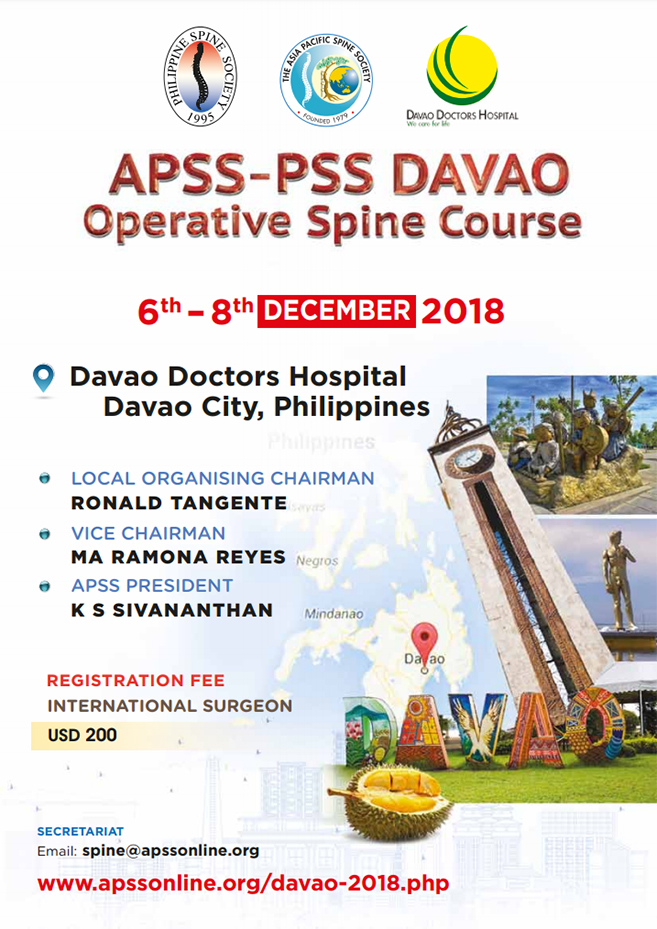 Apss Davao Spine Operative Course