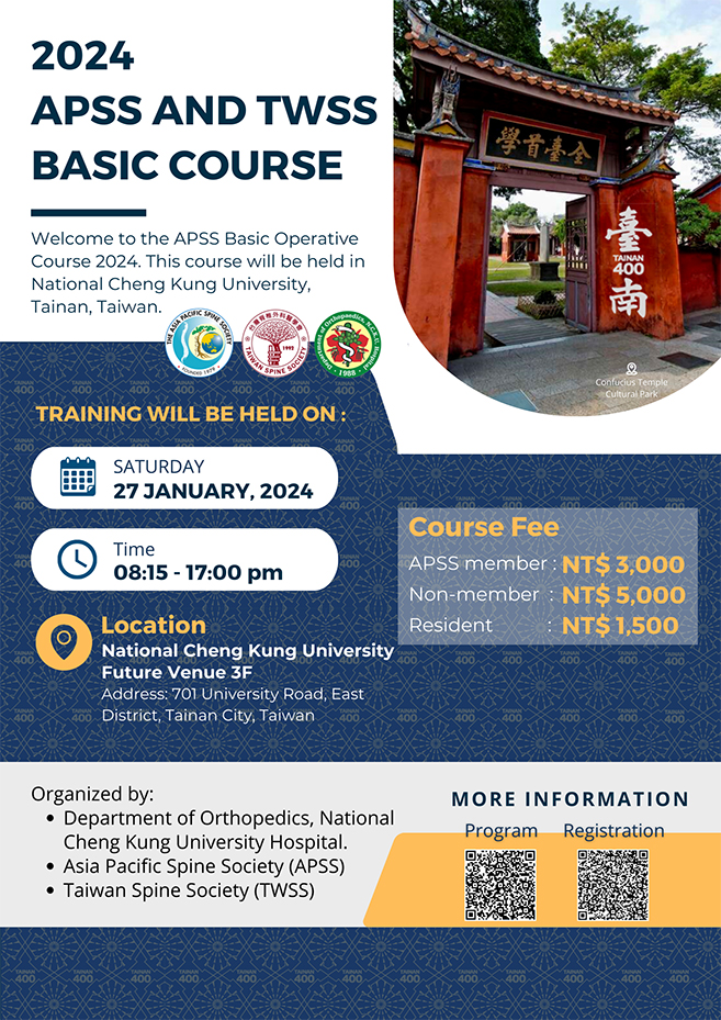 APSS - TWSS Basic Spine Course 2024